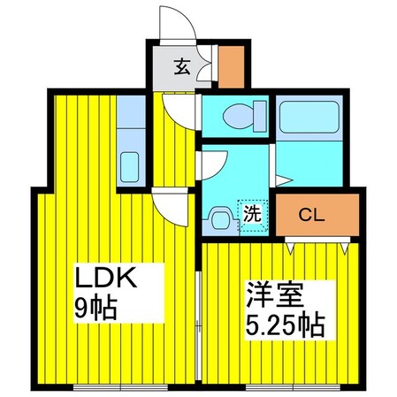 元町駅 徒歩27分 2階の物件間取画像